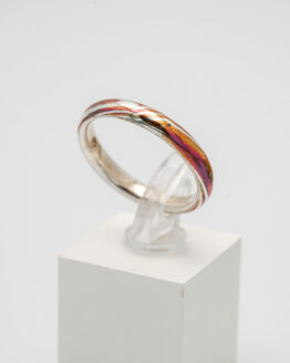 Alliance argent cuivre en moku